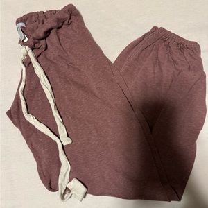Eberjey drawstring sweat pants